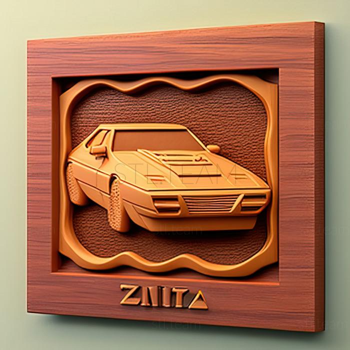 3D модель Lancia Zeta (STL)